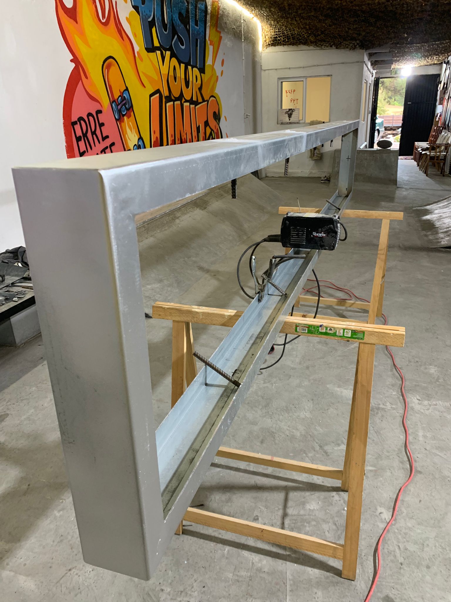 Detalhes dos obstáculos construídos
